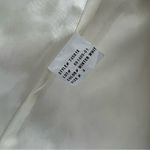 Moda  International Sz 4 White Button Down Wool Coat Photo 2