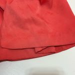 BCBG MaxAzria Ila Strapless Coral Satin Evening Dress Draped 0 Photo 9