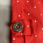 Rafaella  Women’s Orange Polka Dot Pants,‎ Size 6 ankle skinny Photo 10