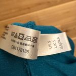 Free People Movement Small High Rise Teal Athleisure Ruffle Flowy Short Shorts Blue Photo 9