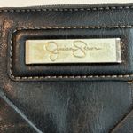 Jessica Simpson  Small Wallet - Black with Silver Buttons‎ Photo 1