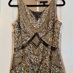 Aidan Mattox  Sequin Beaded Formal Top, Size S Photo 0