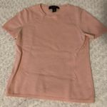 Peck & Peck Blush Pink Cashmere Crewneck Top Photo 0