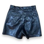 Aritzia Aritiza faux leather high waisted shorts. Size 0 Wilfred Photo 2
