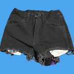 Rustler Vintage Black Cutoff Shorts Photo 0