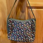 Disney  women’s hand/shoulder bag Mickey olive green nylon  great condition Photo 1