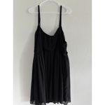 Torrid  Dress Womens 5X Black Mini Dress Boho Flowy Event‎ Resort Romantic Photo 1