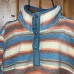Striped Pullover with Button Photo 2