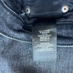 Aritzia Denim Forum Womens 26" Black Lola High Rise Skinny Raw Hem Jeans Black Photo 10