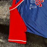 Majestic Womens 2XL NWT Texas Rangers  V-Neck short sleeve jersey  Photo 4