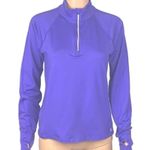 Eastern Mountain Sports  “Techwick” purple 1/2 zip with thumbholes. Small. EUC Photo 2