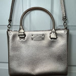 Kate Spade  Wellesley Quinn Metallic Gold Leather Tote Shoulder Bag Purse Photo 0