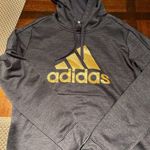Adidas Women's  Blue Gold Sweatshirts Photo 0