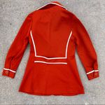 Vintage 70s Mister B double knit polyester leisure suit Orange Photo 6