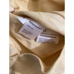 Reformation  Linen Wide Leg Pants Beige High Waisted Casual Resort Size 6 Photo 5