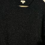 POL Black Fuzzy Sparkle Sweater Dress Size Small New without tags Photo 2