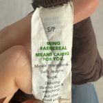 Aerie Dark Brown Satin Like Cargo Pants Small Photo 5