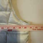 J.Jill  Down Quilted Vest Light Gray Puffer Full Zip Pockets Women M Lightweight Photo 4