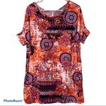 Honey & Lace M womens Tustin tunic orange purple Size M Photo 9
