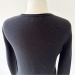 Aritzia Wilfred Campanule Ribbed Silk Cashmere Blend Sweater Dress Black NWOT XXS Photo 10