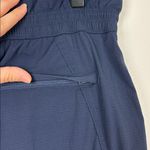 Athleta  Trekkie High Rise Parachute Pants Women’s Size 10 Navy Blue Nylon Hiking Photo 8