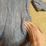 Barefoot Dreams  Cozy Chic Lite Cabin Cardigan Sweater Black/Gray Pockets SZ M Photo 4