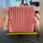 Fossil  Rayna Pleated Drawstring Bubblegum Pink Crossbody Bag Photo 7