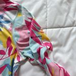 Columbia  Womens Size Medium Floral Rashguard Long Sleeve Hooded Tie Omniwick Photo 2