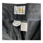 Como Sport Casual Embroidered Pant Size 4 Black Photo 3