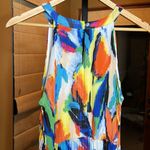 Melissa Paige  Multi Colored Pleated Dress Size 8 Photo 6