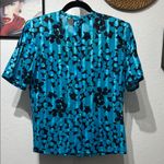 Carlisle Vintage Cotton Floral Patterned Short Sleeve Shirt Photo 1