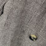 ZARA  WOMAN Plaid Blazer Business Caual Double Breasted Coat Sz M Photo 5