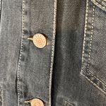 Isabel Marant Denim Jean Jacket Beaded Black Grey Photo 9