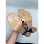 Gabriela Hearst navy Blue heeled summer Party sandals size 40 Photo 6