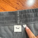 Aritzia TNA Sommer Velour Pant S Echo Gray Photo 3