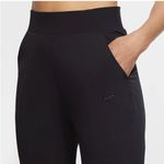 Nike  Bliss Luxe Pants Pockets Tapered Mid Rise Training Joggers NEW Photo 2