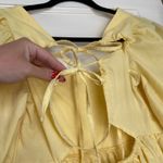 ASOS Butter Yellow Babydoll Dress Photo 3