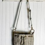 Charles and Keith  Gray Dancer Tweed Drawstring Bucket Bag Photo 1