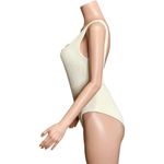 MONDAY SWIMWEAR Sardinia One Piece Swim, Ivory Crochet, Large White Photo 5