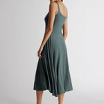 Quince  Tencel Jersey Fit & Flare Dress Photo 1