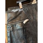retrofete Royce Leather Mini Skirt Black Womens Size XXL Photo 5