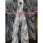 Dana Buchman  Sweater‎ Women’s Medium Open Cardigan B&W Lagenlook Mature Office Photo 6