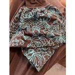 Cream 2 Dress Small Artsy Brown Photo 4