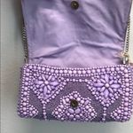 This. ✨ Beaded Clutch with Geometric Design Purple Photo 1