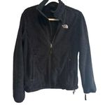The North Face Full Zip Fleece/Sherpa Jacket Size Medium Black Photo 0