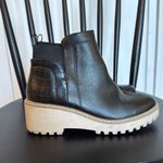 Dolce Vita Riella black wedge ankle booties size 7.5 Photo 4