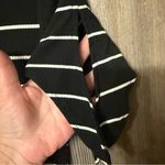 My Michelle  Black and White Striped Jumpsuit 90’s size XL Photo 6