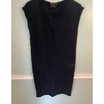 Fendi RARE Vintage  Black Knit Short Sleeve Dress 36 Shift Photo 2
