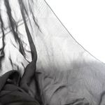 Burberry  Black Plaid Silk Scarf NWT Photo 3