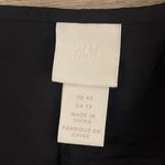 H&M  Women's Viscose V-Neck High Slit Crepe‎ Midi Dress Black Size XS Photo 5